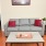 couch with plants and coffee table
